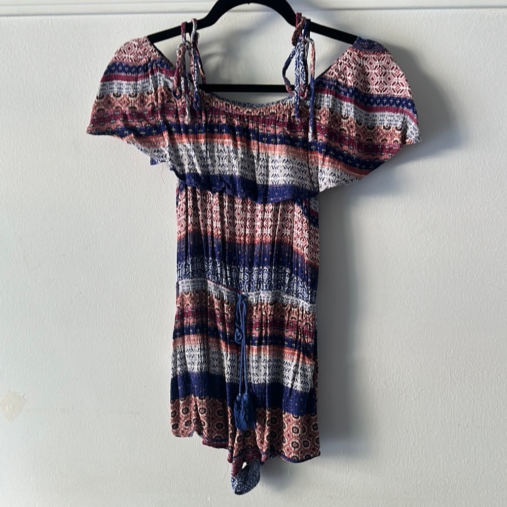 ILLA ILLA Multicolor Off-Shoulder Romper